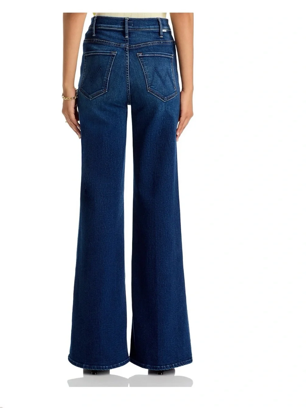 MOTHER The Hustler Roller Sneak Jeans in Troublemaker- size 25